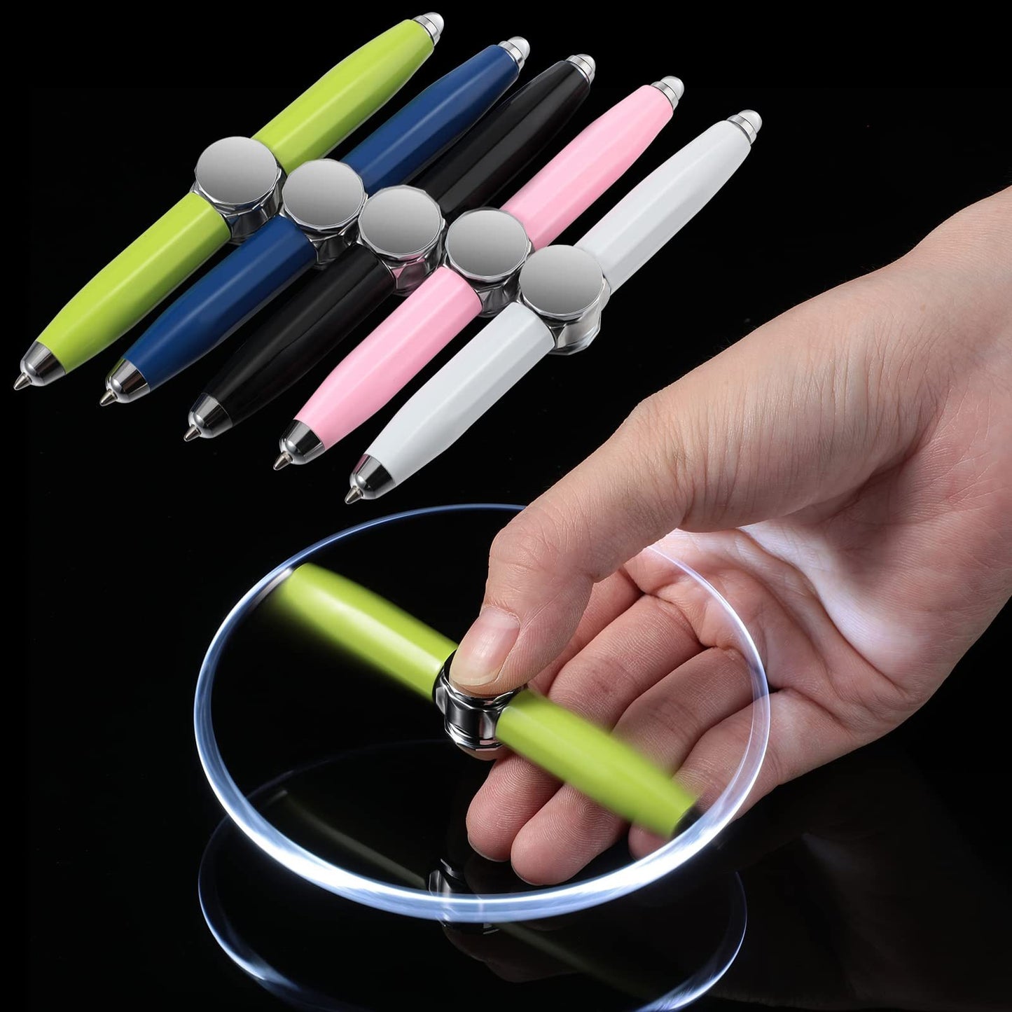 SpinGlow – The Ultimate Pen That Thinks, Glows, and Spins