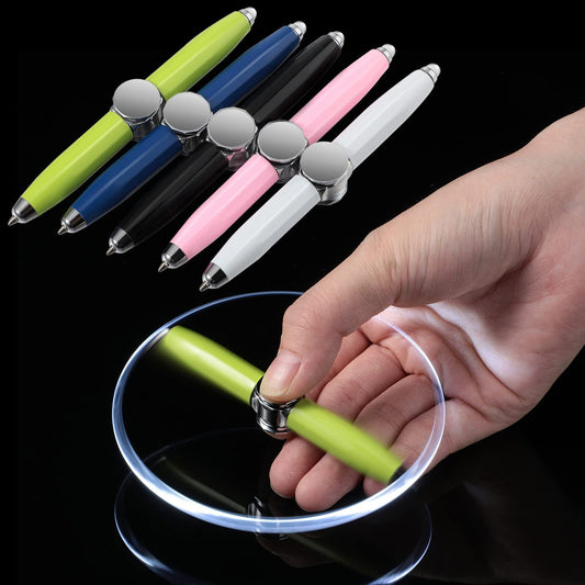 SpinGlow – The Ultimate Pen That Thinks, Glows, and Spins