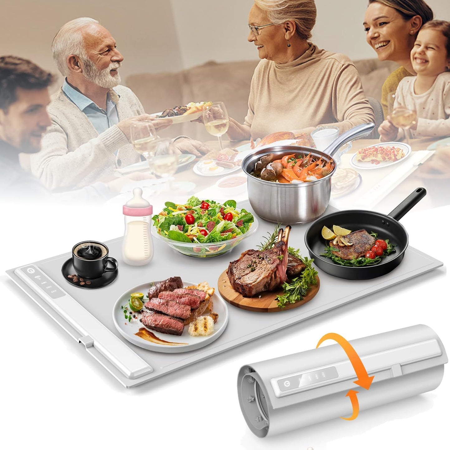 HeatMate – Keep Every Meal Warm, Fresh, and Ready to Enjoy
