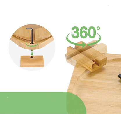 Bamboo Sofa Tray – Elevate Your Couch Comfort with Style